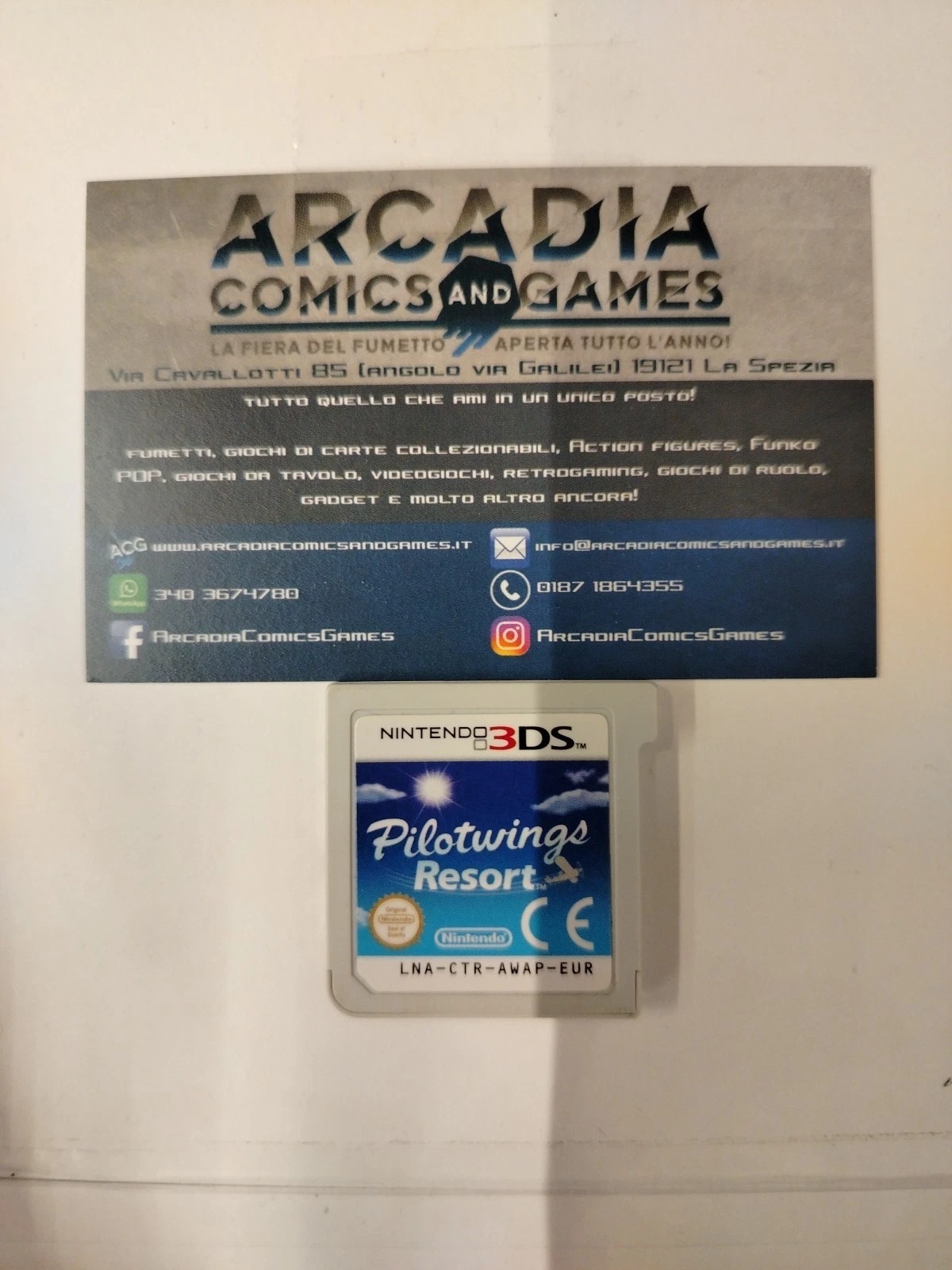 Pilotwings Resort 3DS Nintendo Solo Cartuccia